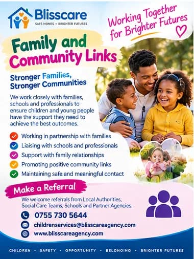 Family & Community Links flyer