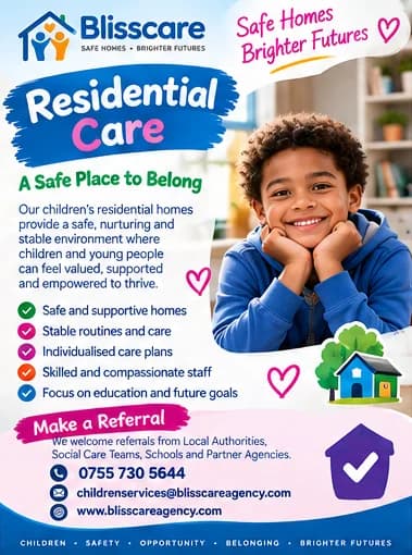 Residential Care flyer